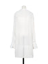 sheer dot dress shirt